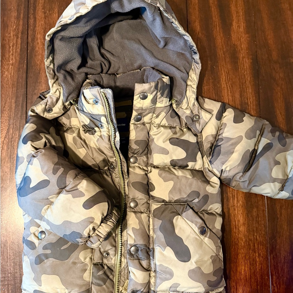 GAP Camouflage Hooded Jacket